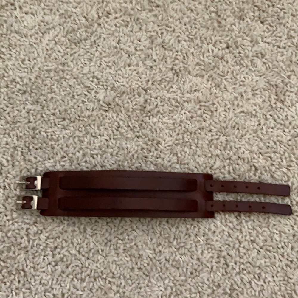 UNISEX Double Strap Leather Bracelet